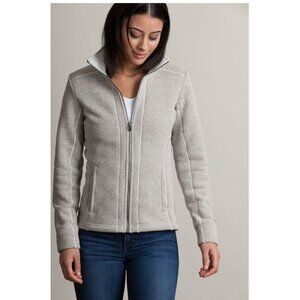 Kuhl Stella Jacket Womens XL Gray Full Zip Fleece Outdoor Born In The Mountains